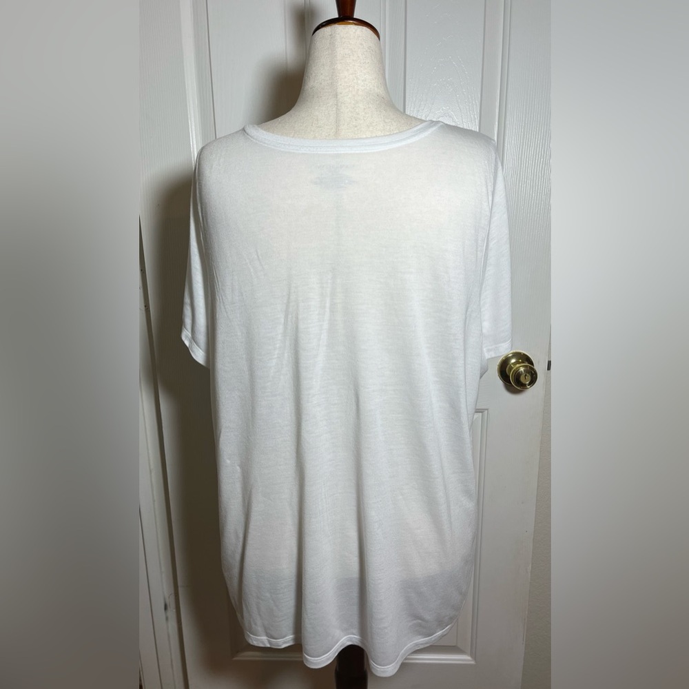 Lane Bryant White 'BOSS' Graphic Tee - Picture 6 of 7